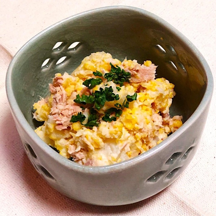 【減塩】カリフラワー入りポテトサラダ